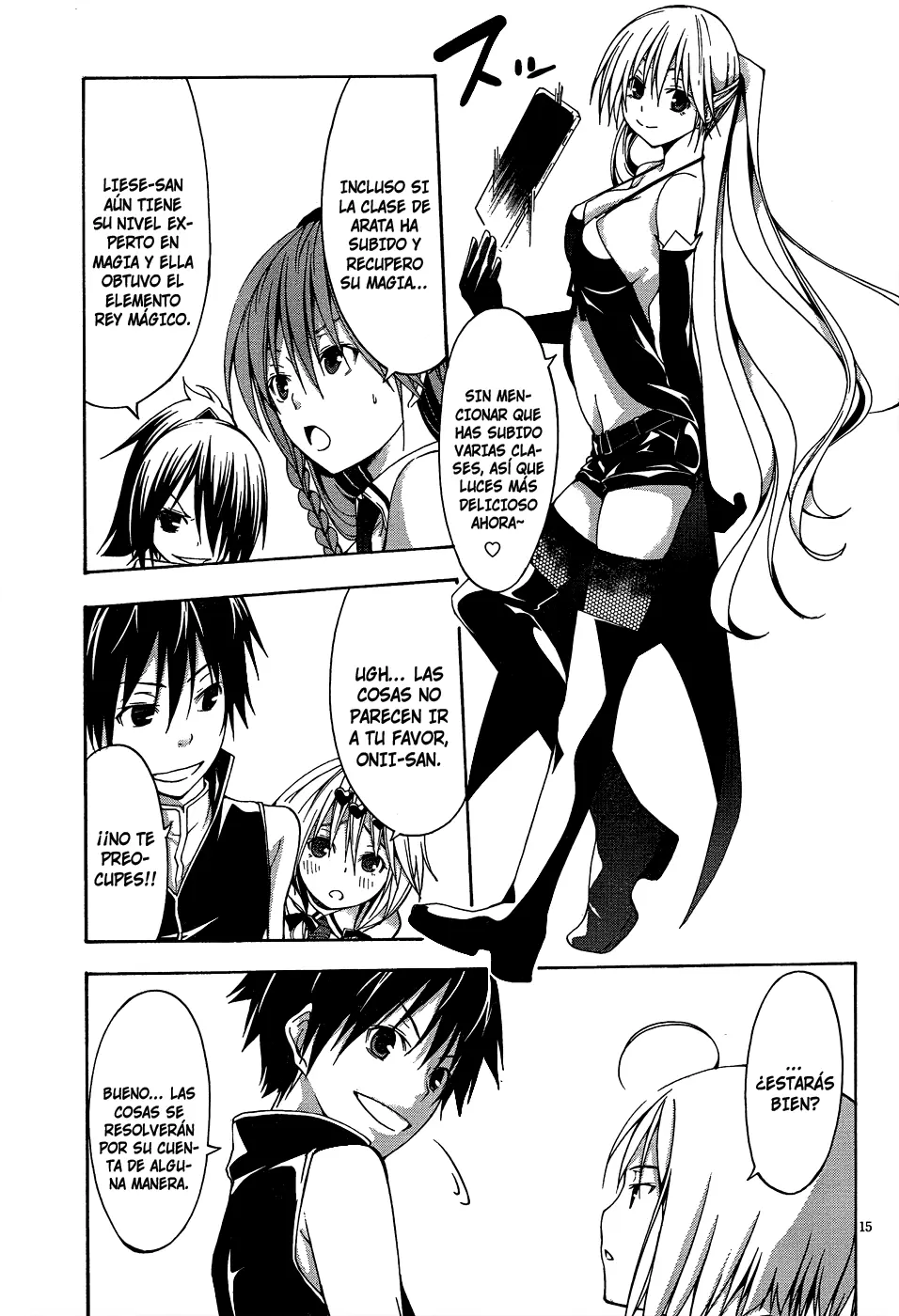 Trinity Seven capítulo 16, página 16