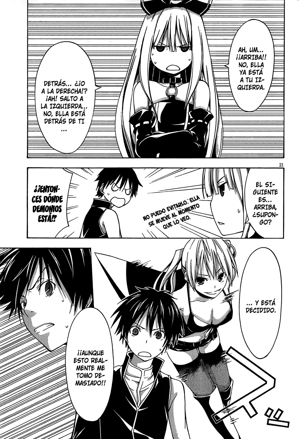 Trinity Seven capítulo 16, página 22