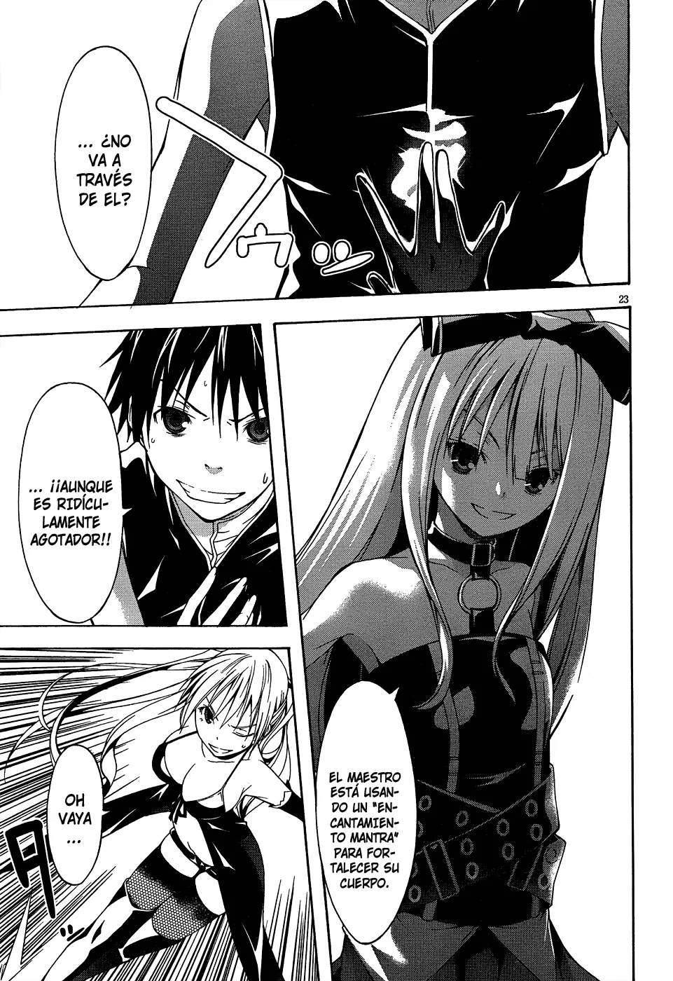 Trinity Seven capítulo 16, página 24