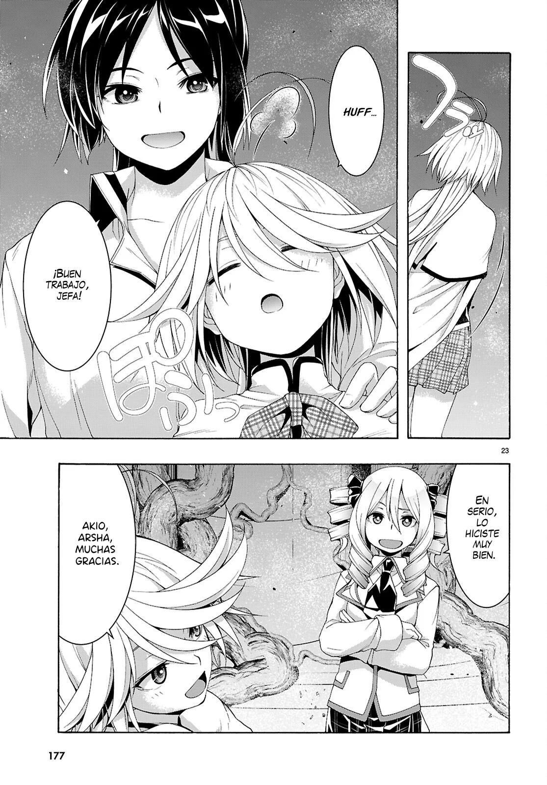 Trinity Seven capítulo 160, página 24