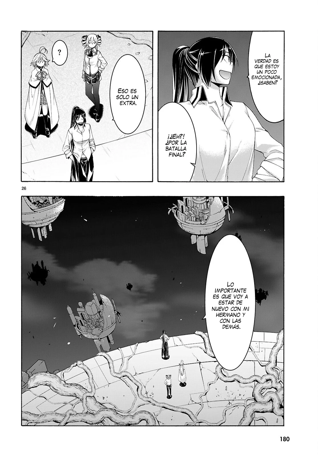 Trinity Seven capítulo 160, página 27