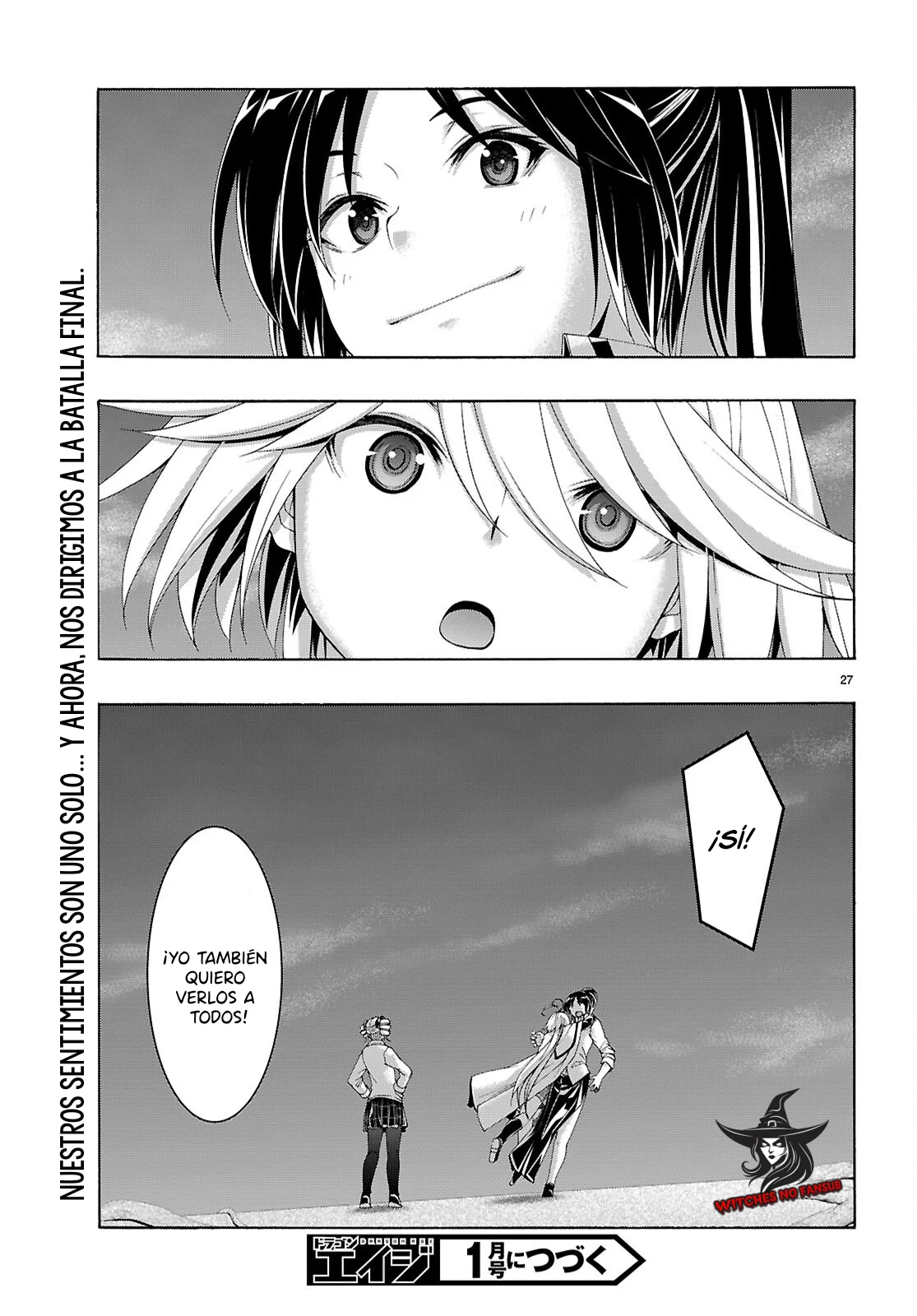 Trinity Seven capítulo 160, página 28