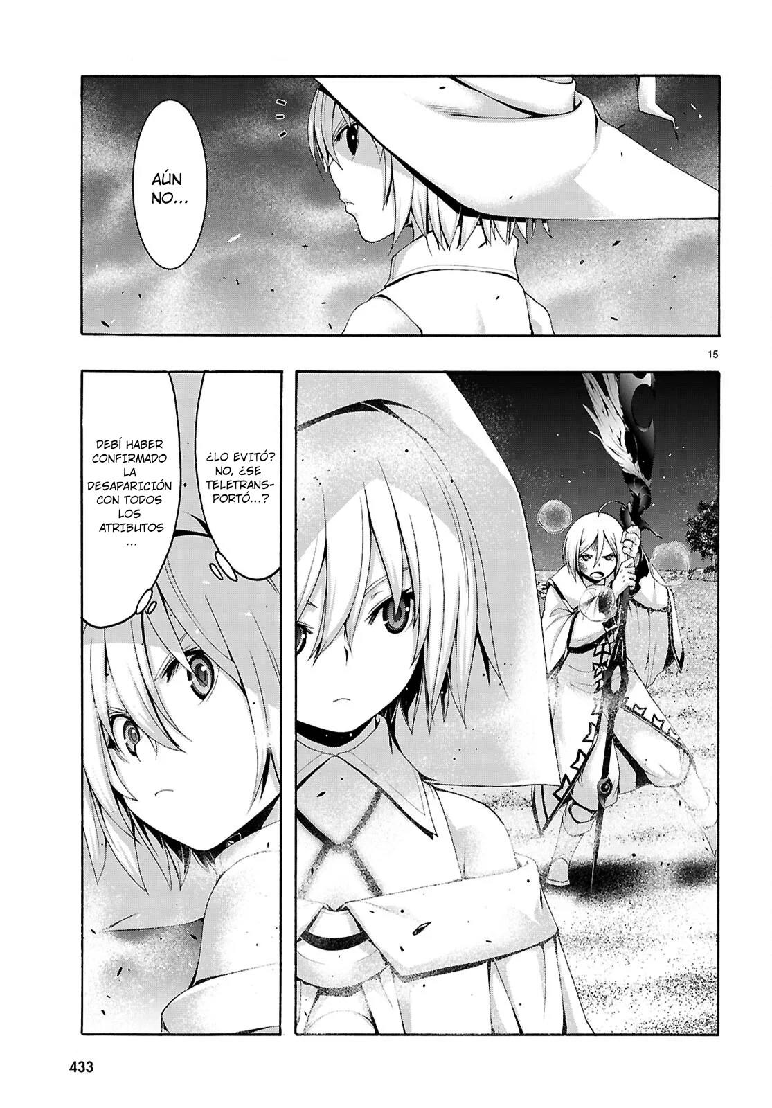 Trinity Seven capítulo 161, página 16