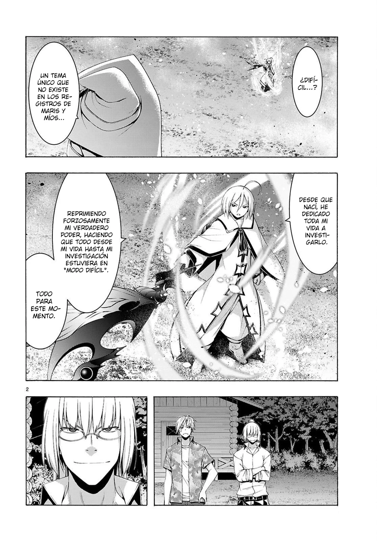 Trinity Seven capítulo 162, página 3