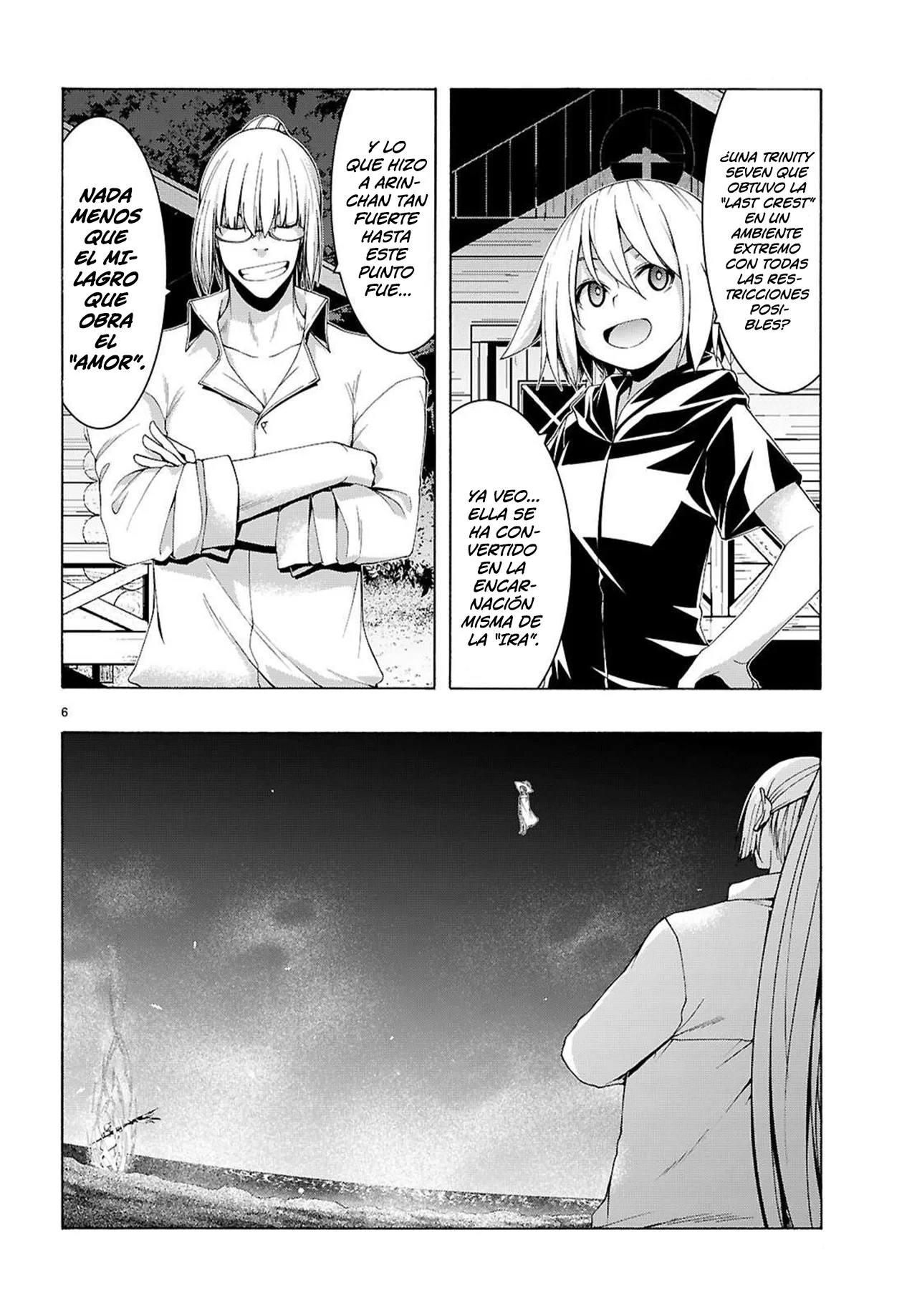 Trinity Seven capítulo 162, página 7