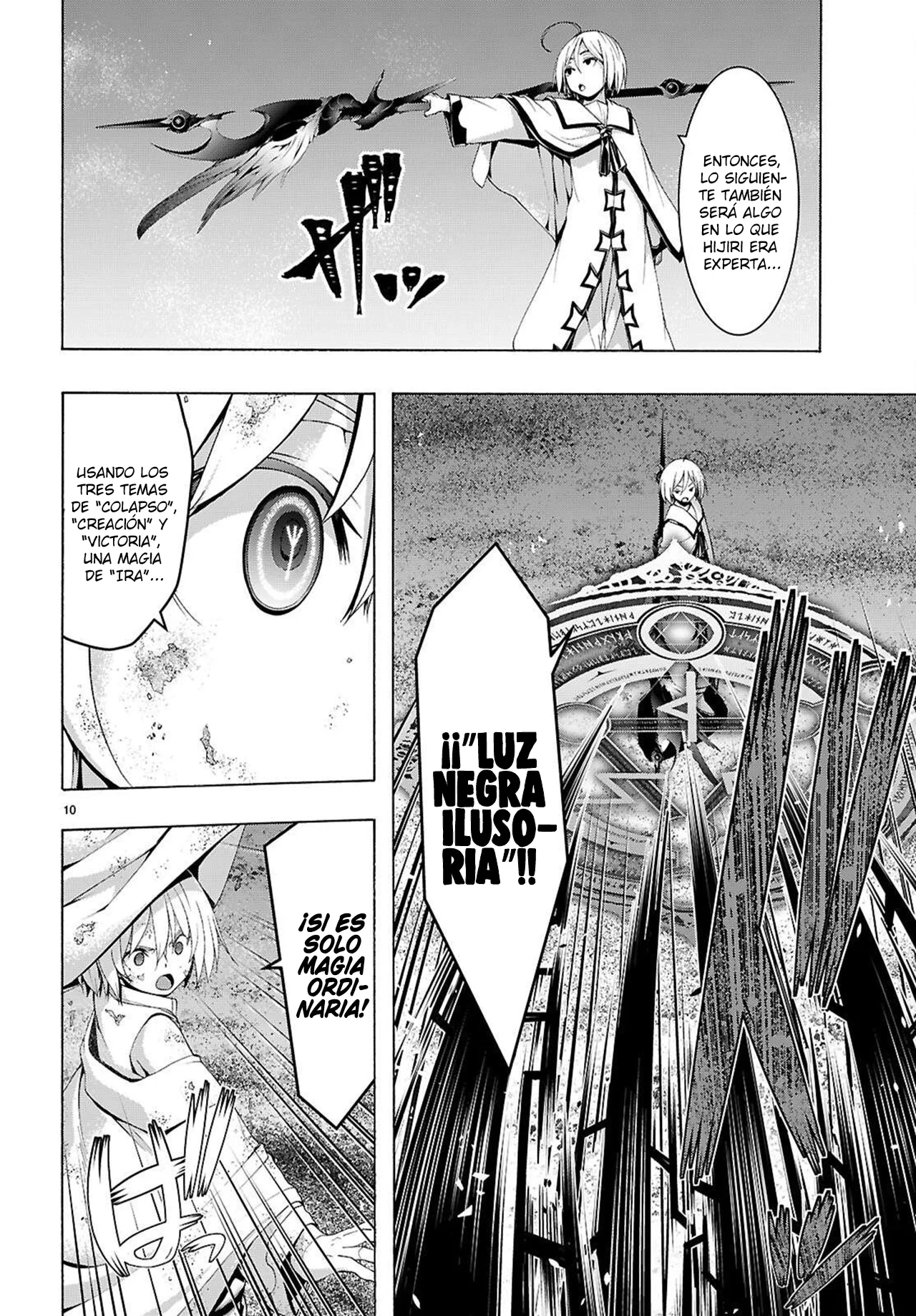 Trinity Seven capítulo 162, página 11