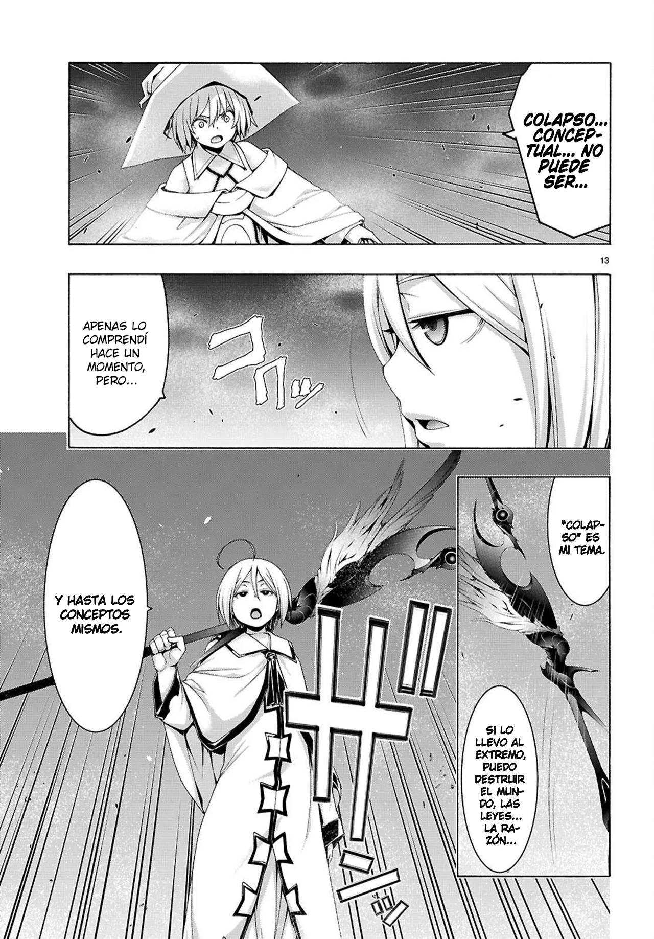 Trinity Seven capítulo 162, página 14