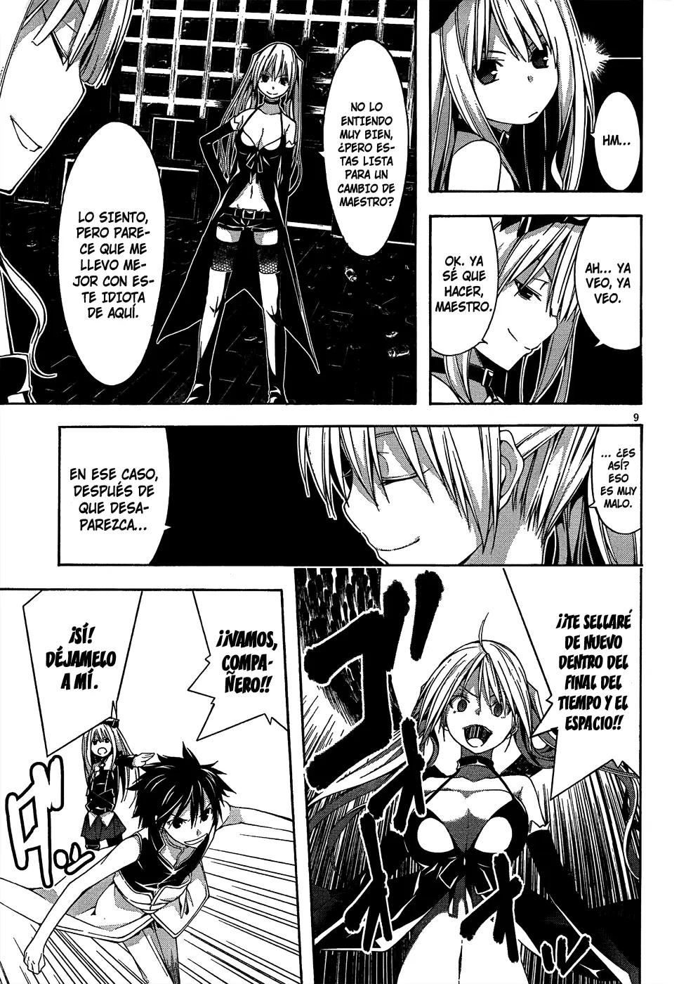 Trinity Seven capítulo 17, página 9