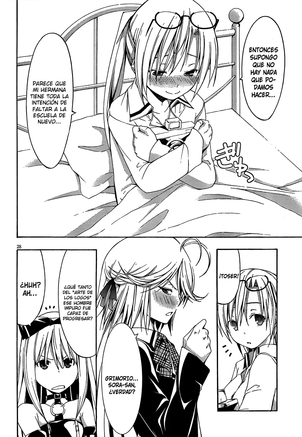 Trinity Seven capítulo 17, página 26