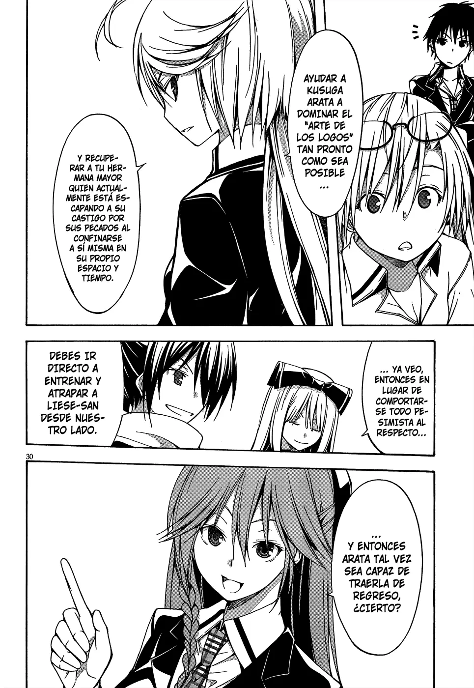 Trinity Seven capítulo 17, página 28