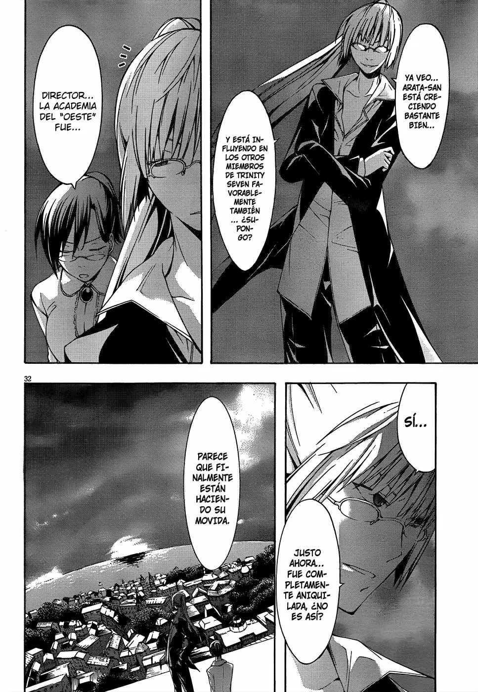 Trinity Seven capítulo 17, página 30