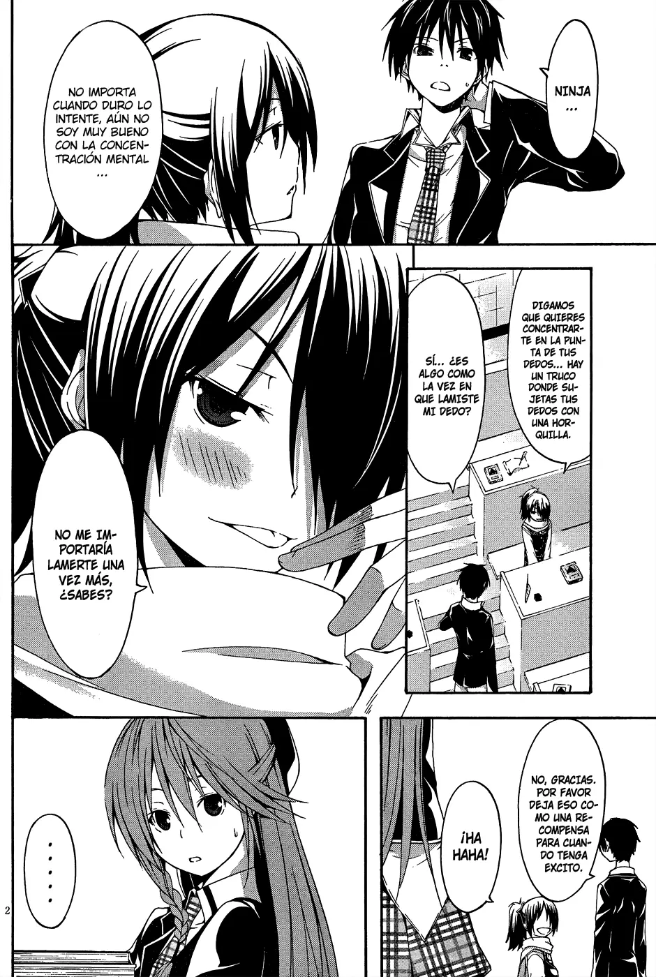 Trinity Seven capítulo 18, página 5