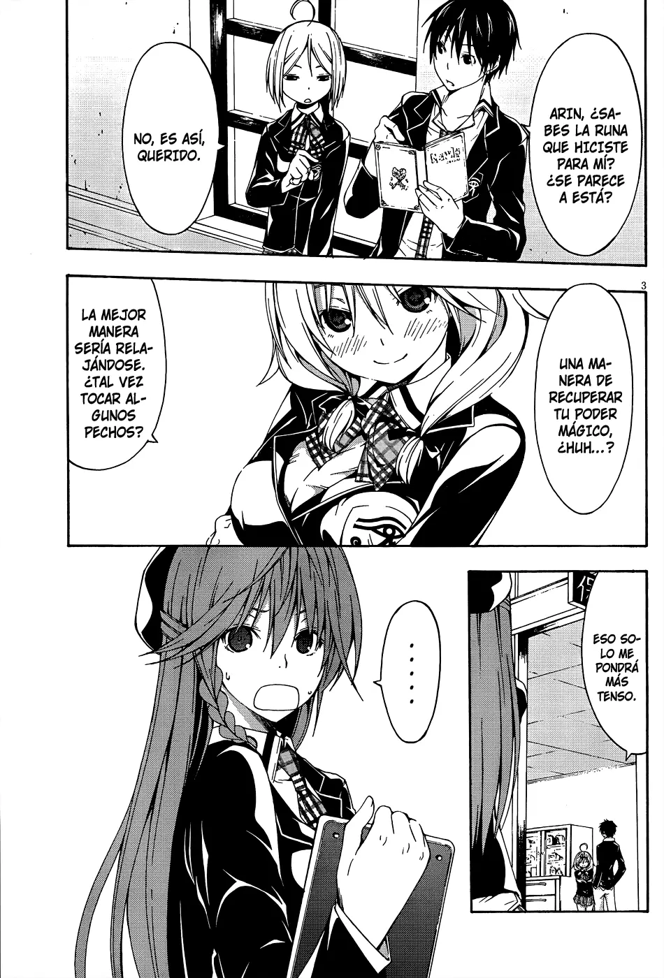 Trinity Seven capítulo 18, página 6