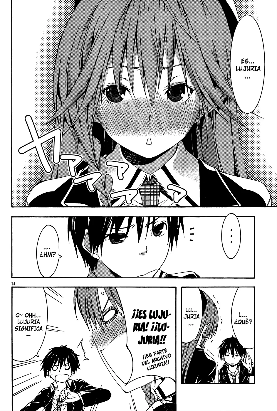Trinity Seven capítulo 18, página 18