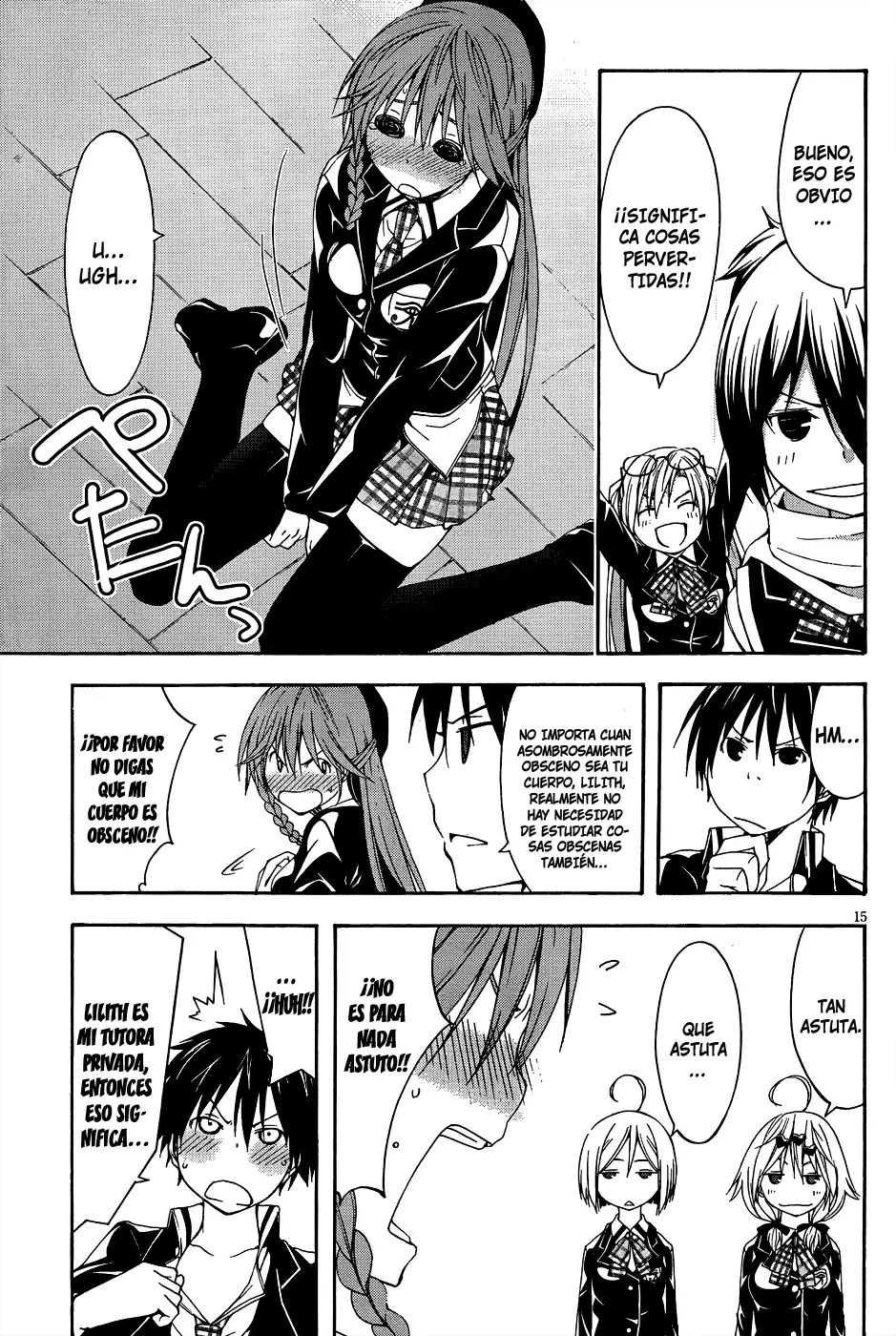 Trinity Seven capítulo 18, página 19
