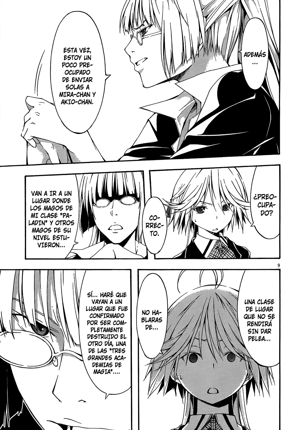 Trinity Seven capítulo 19, página 10