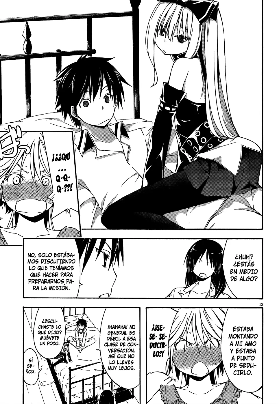 Trinity Seven capítulo 19, página 14