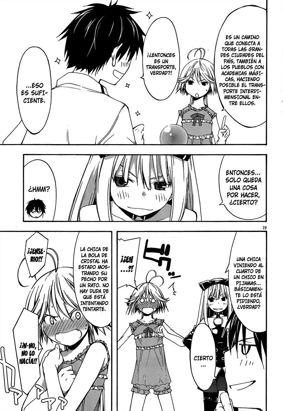 Trinity Seven capítulo 19, página 20