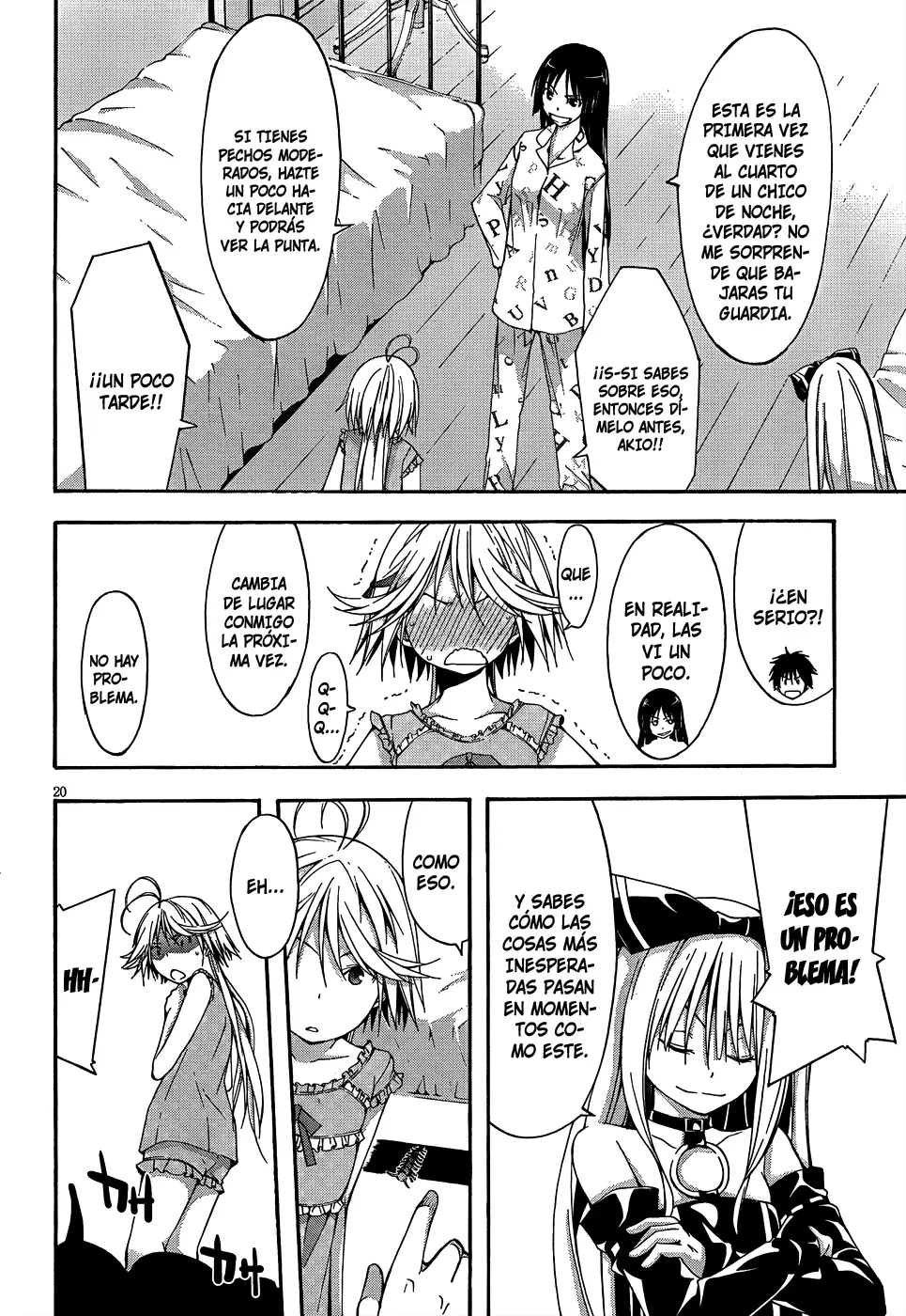 Trinity Seven capítulo 19, página 21