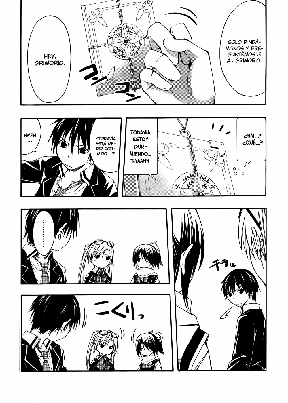 Trinity Seven capítulo 2, página 26