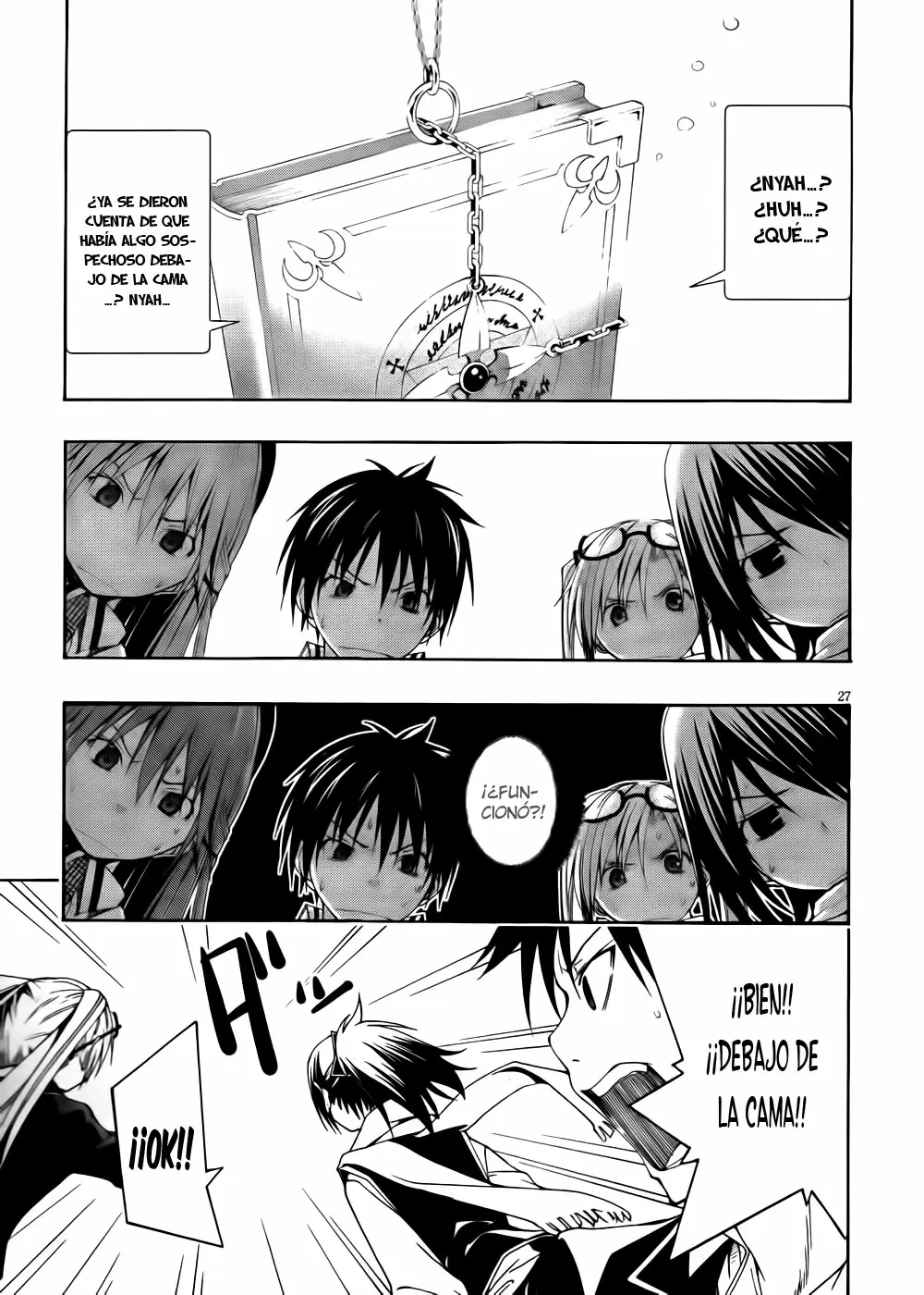 Trinity Seven capítulo 2, página 28