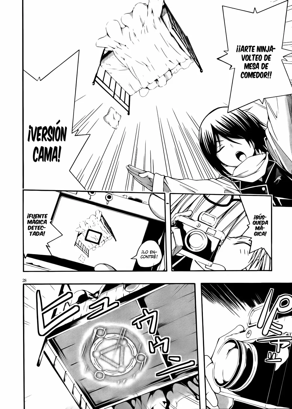 Trinity Seven capítulo 2, página 29