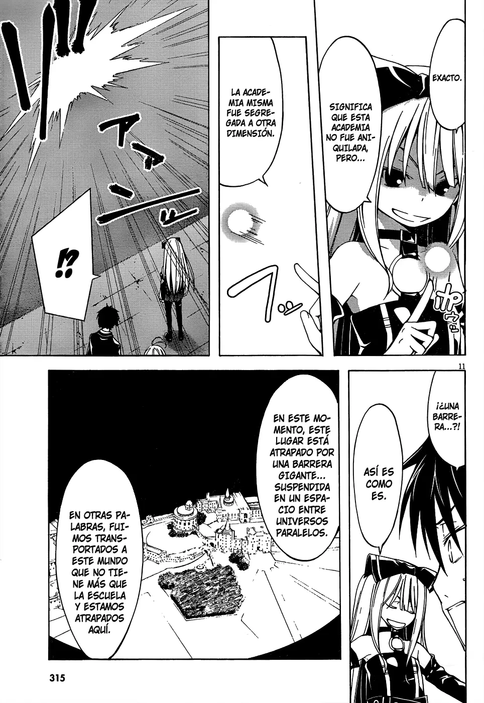 Trinity Seven capítulo 20, página 12
