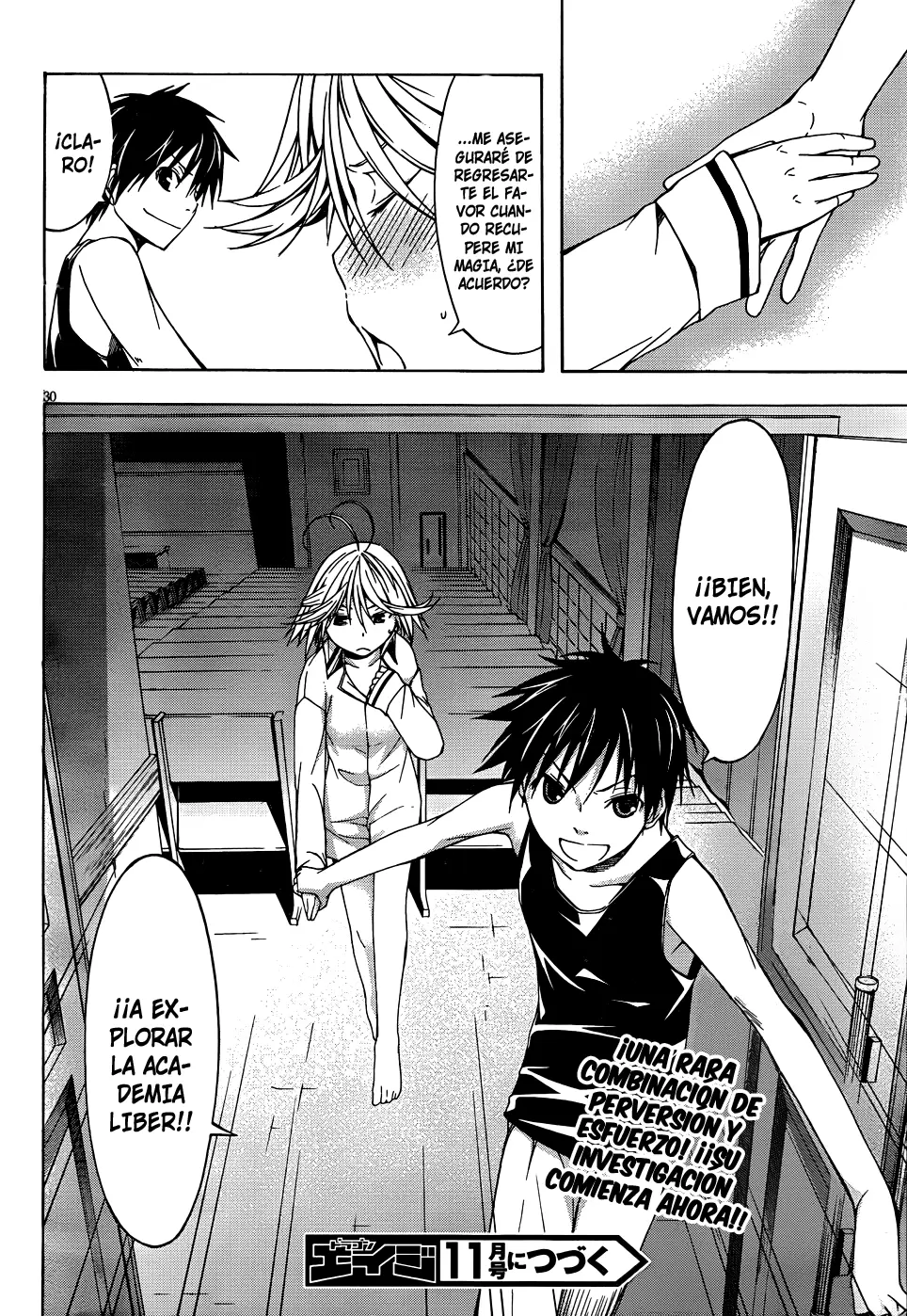 Trinity Seven capítulo 20, página 30