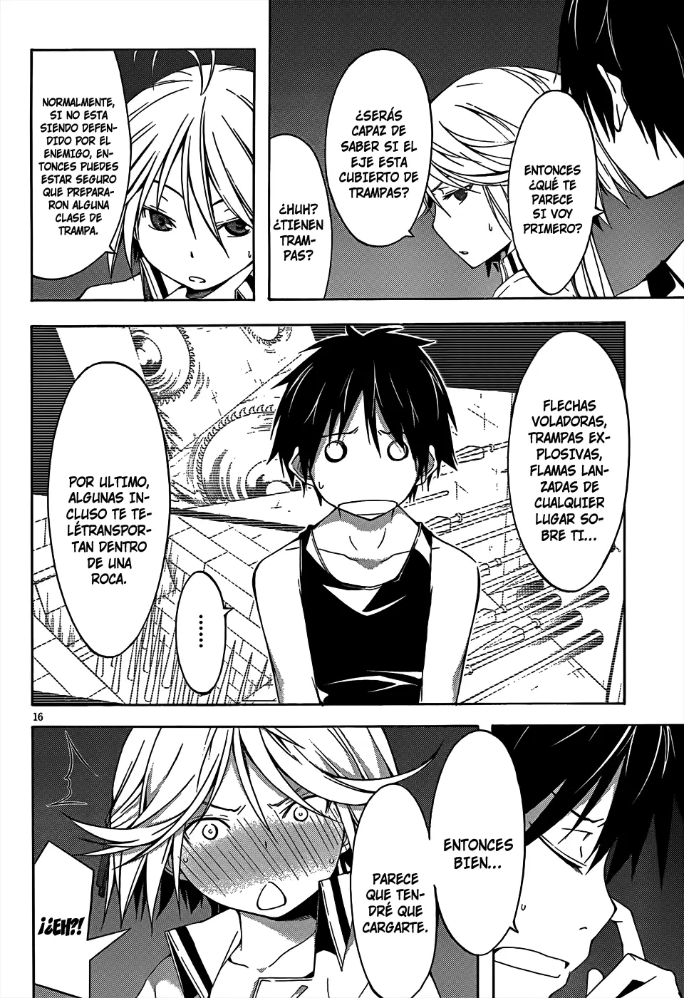 Trinity Seven capítulo 21, página 16