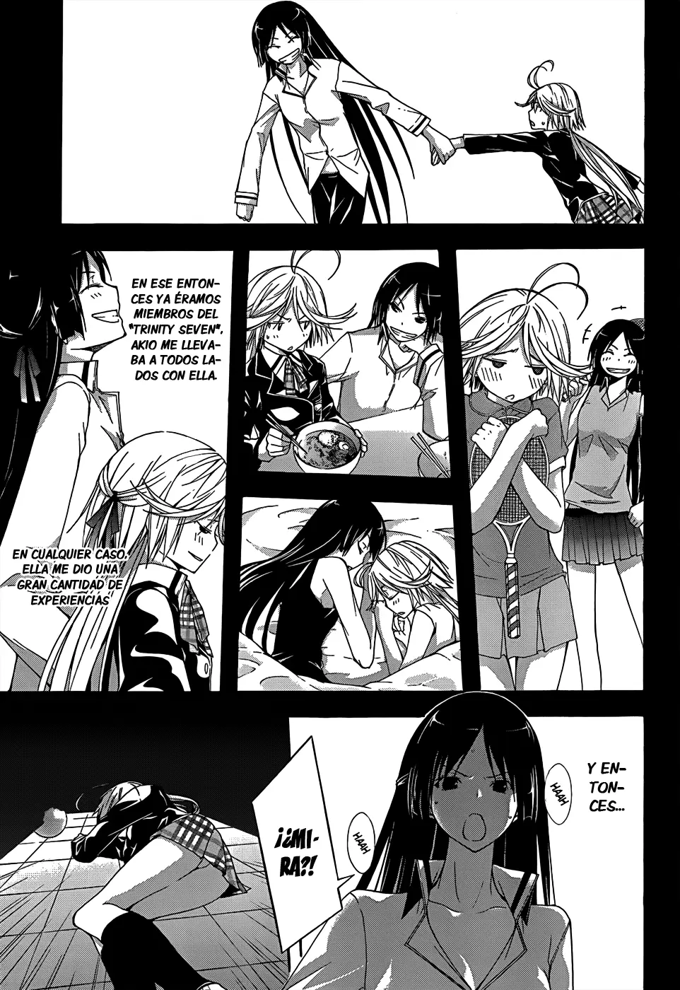 Trinity Seven capítulo 21, página 23