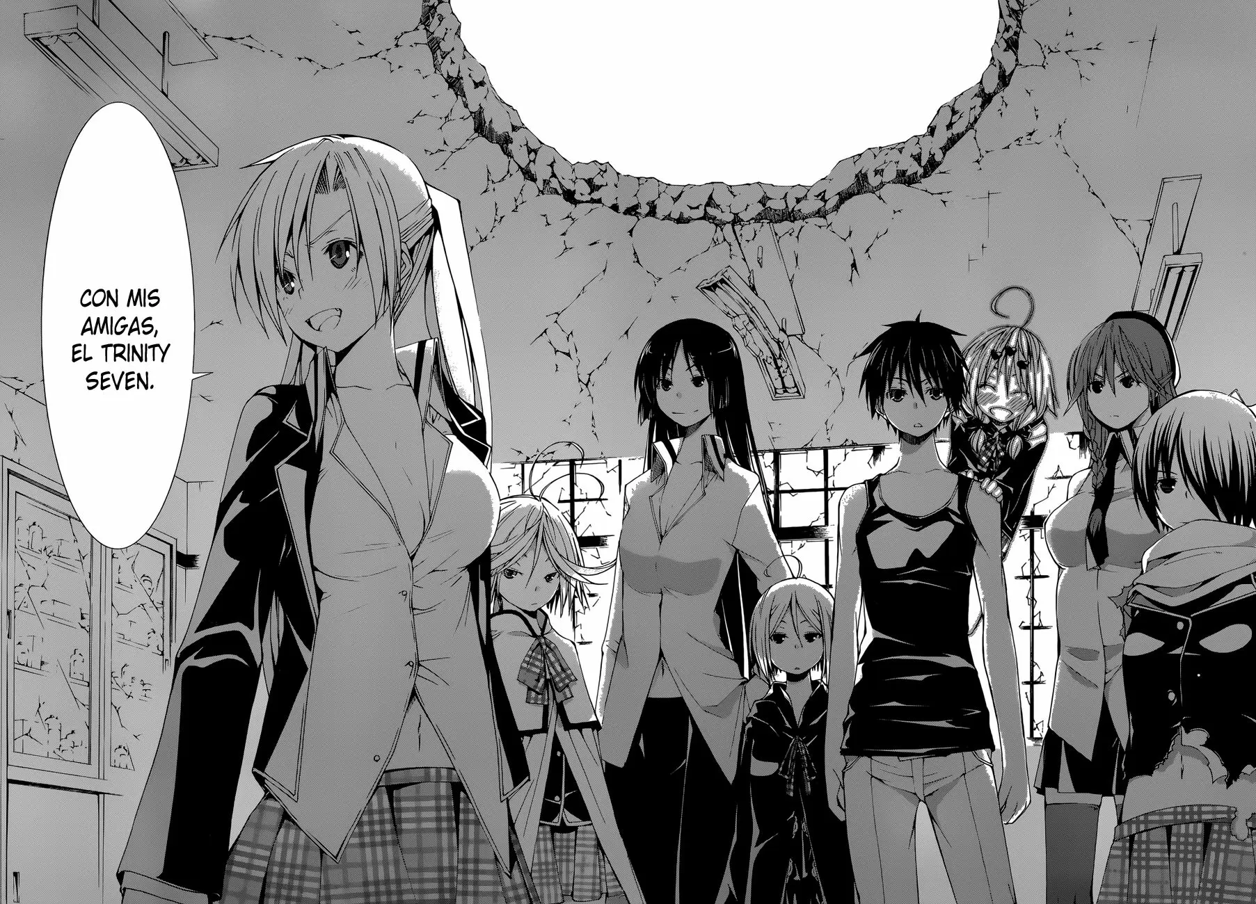 Trinity Seven capítulo 27, página 26