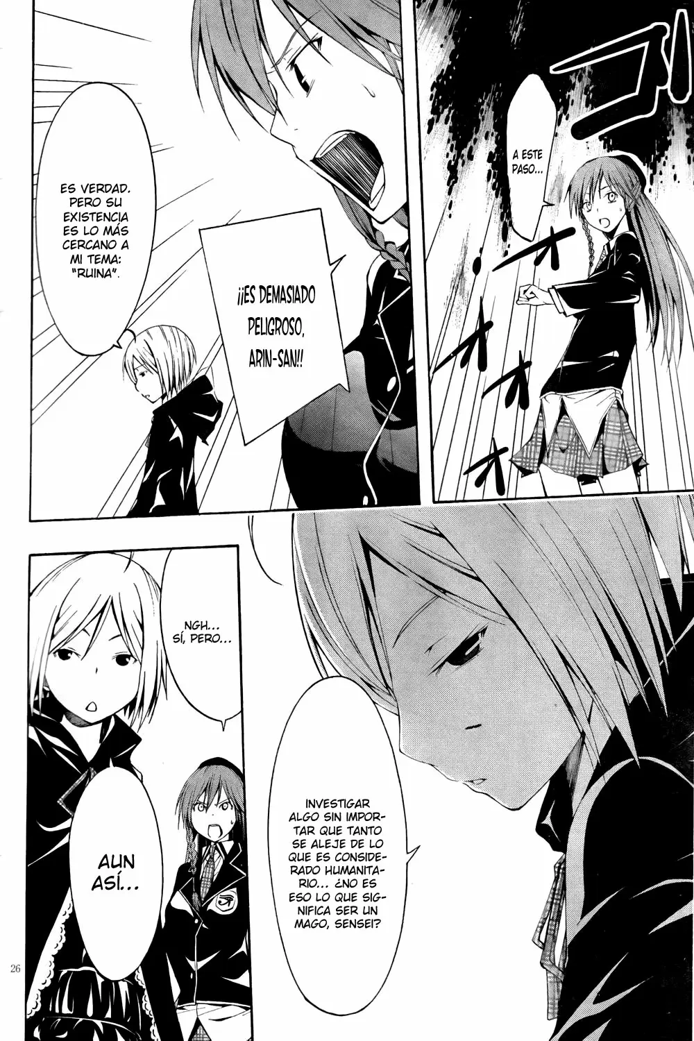 Trinity Seven capítulo 3, página 27
