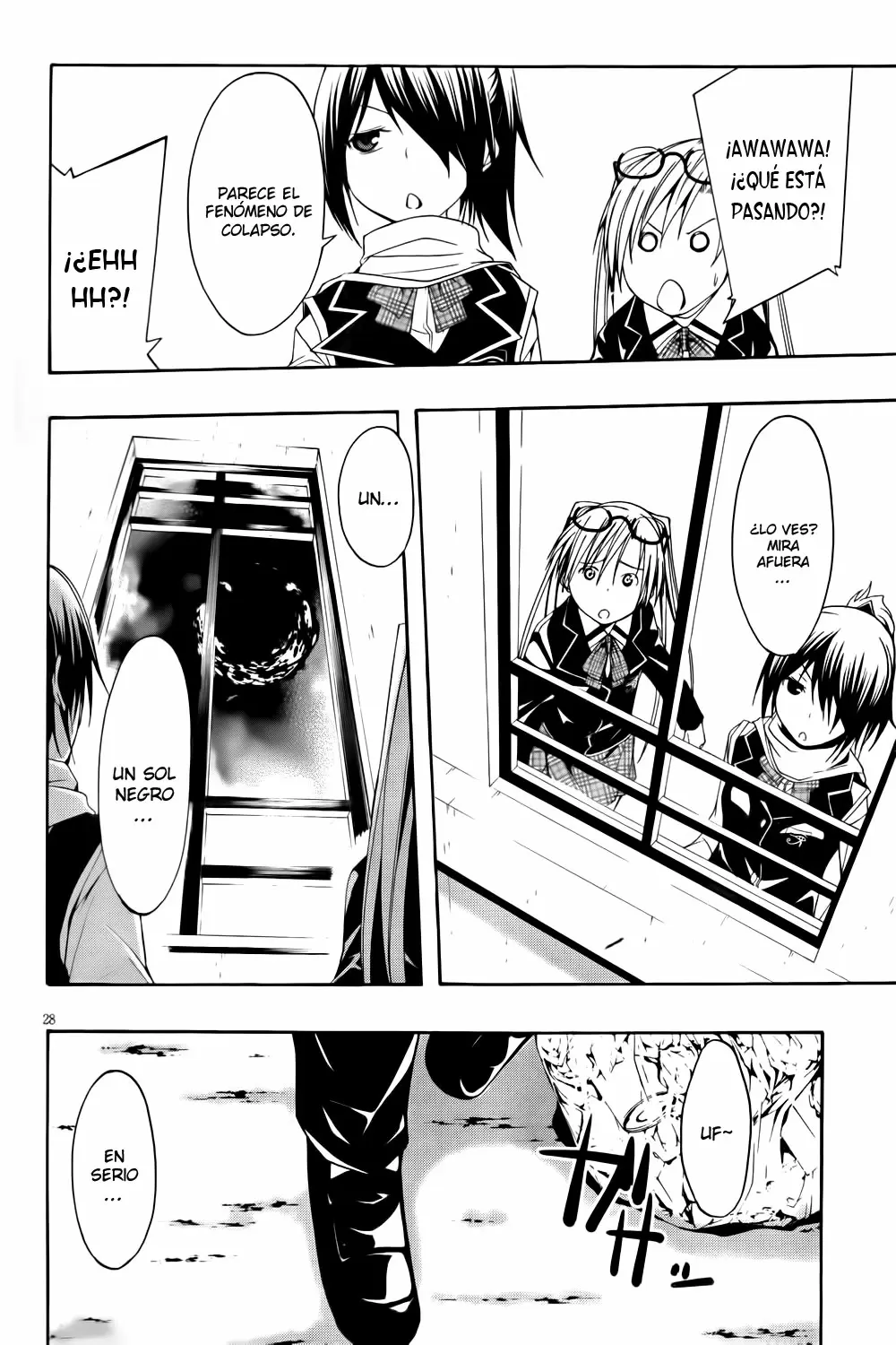 Trinity Seven capítulo 3, página 29