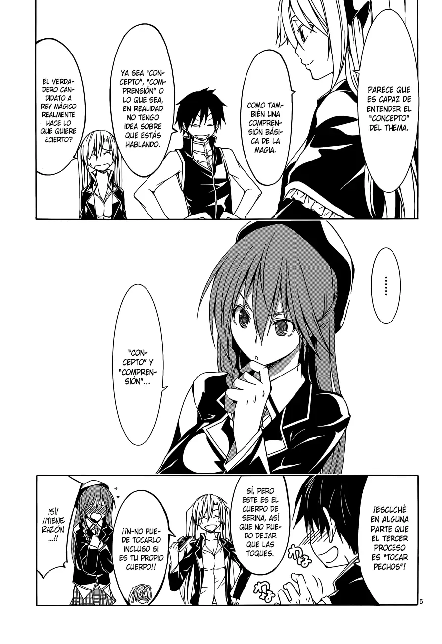 Trinity Seven capítulo 30, página 5