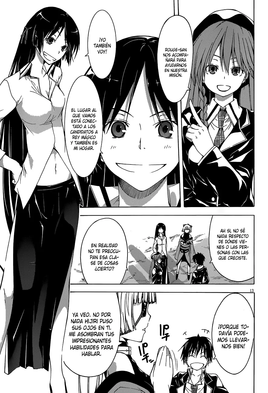 Trinity Seven capítulo 30, página 13