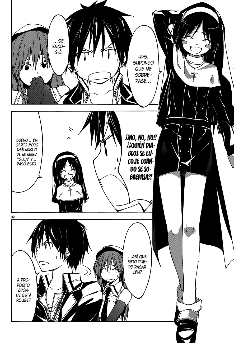 Trinity Seven capítulo 30, página 31