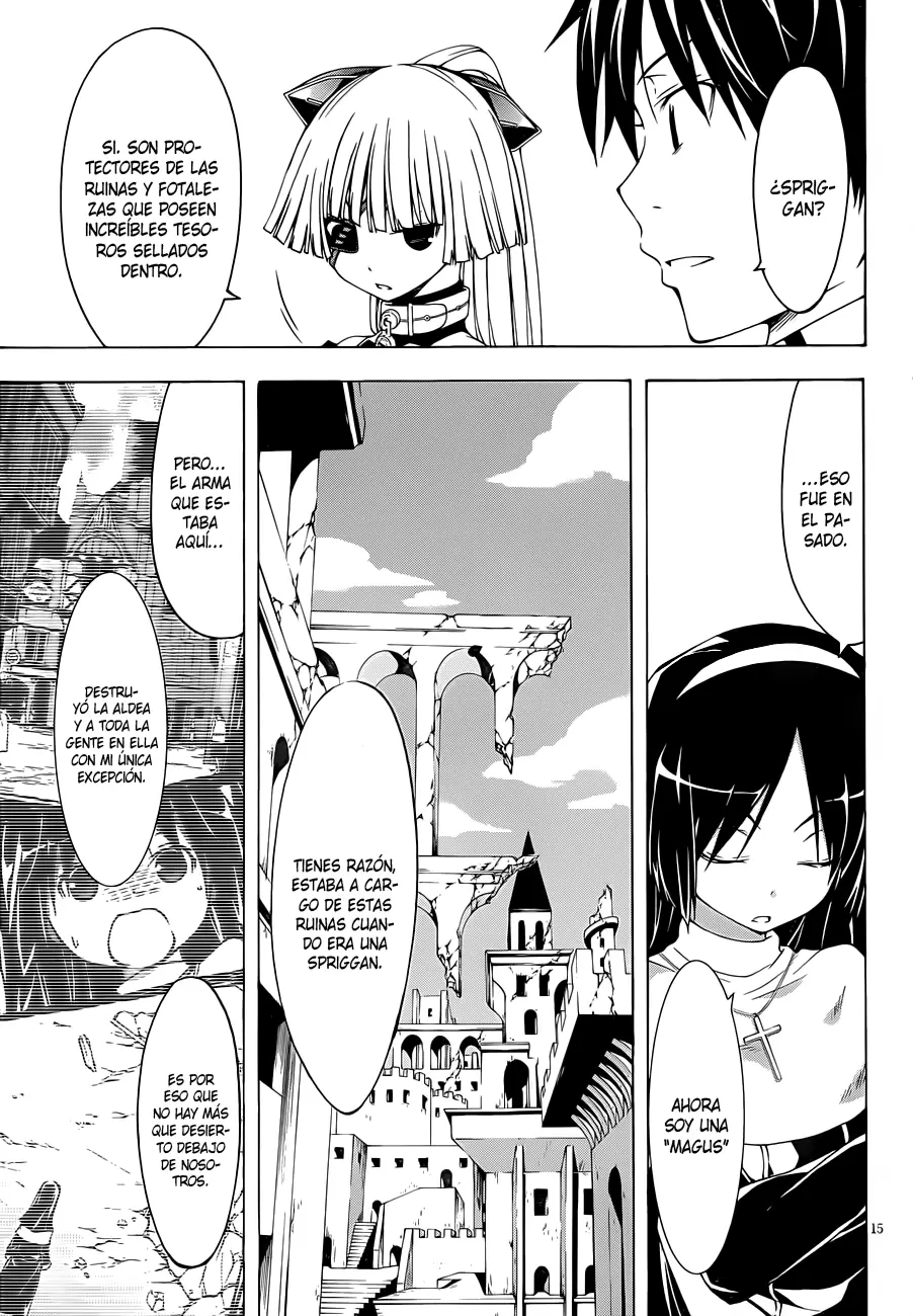 Trinity Seven capítulo 31, página 16