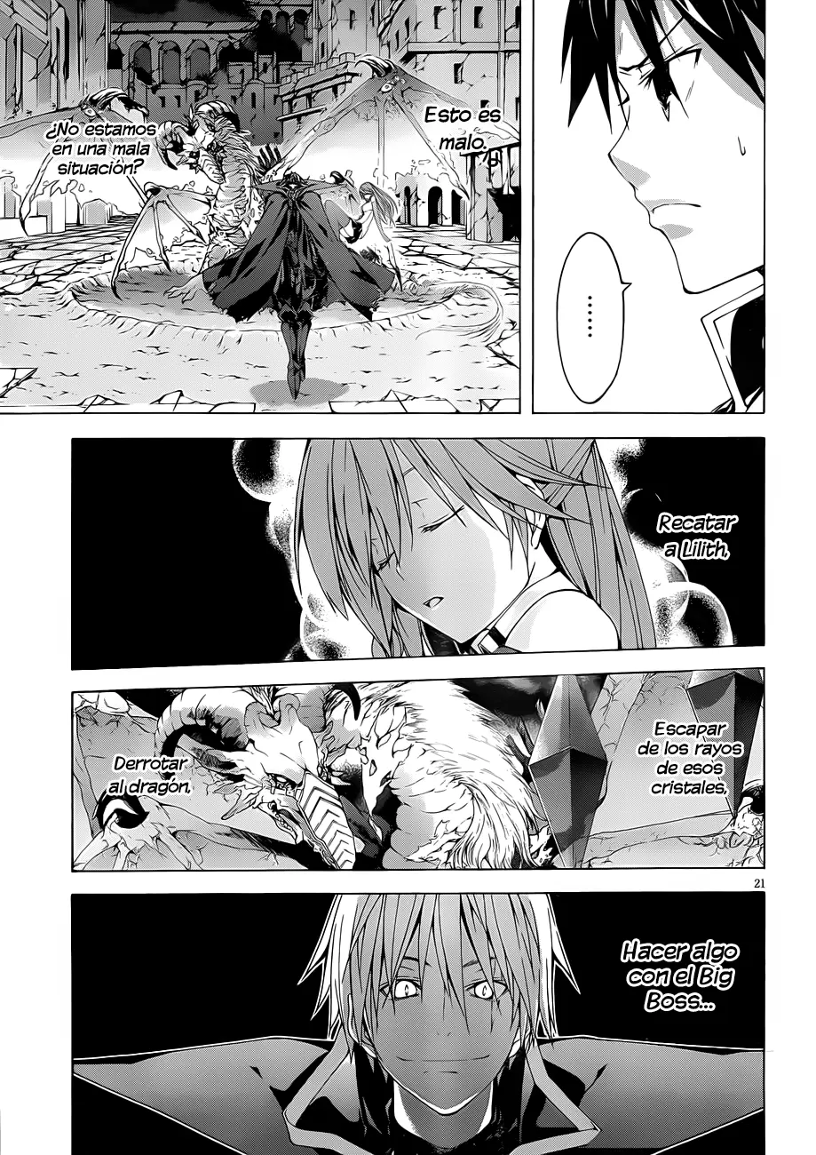 Trinity Seven capítulo 32, página 22
