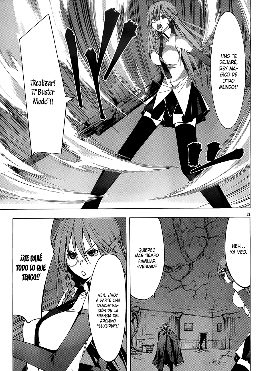 Trinity Seven capítulo 33, página 21