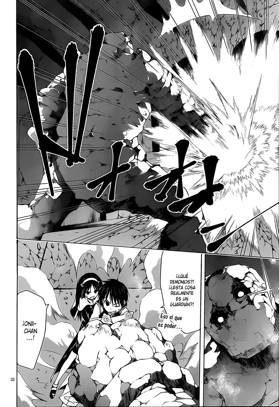 Trinity Seven capítulo 33, página 32