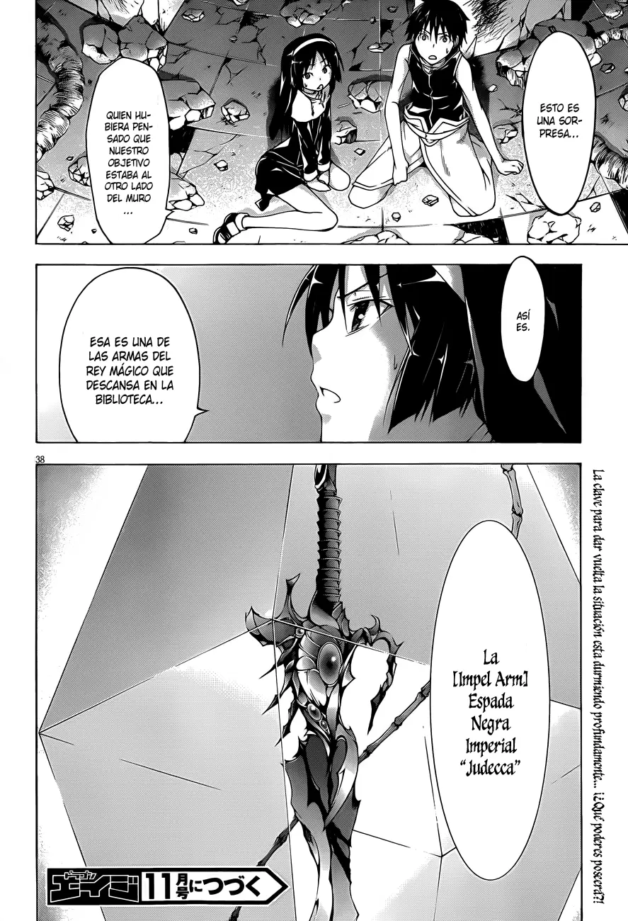 Trinity Seven capítulo 33, página 37