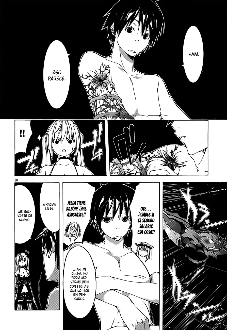 Trinity Seven capítulo 34, página 16