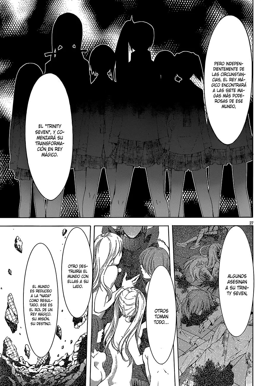 Trinity Seven capítulo 35, página 26
