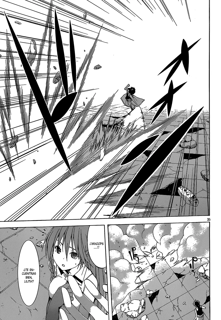 Trinity Seven capítulo 35, página 34