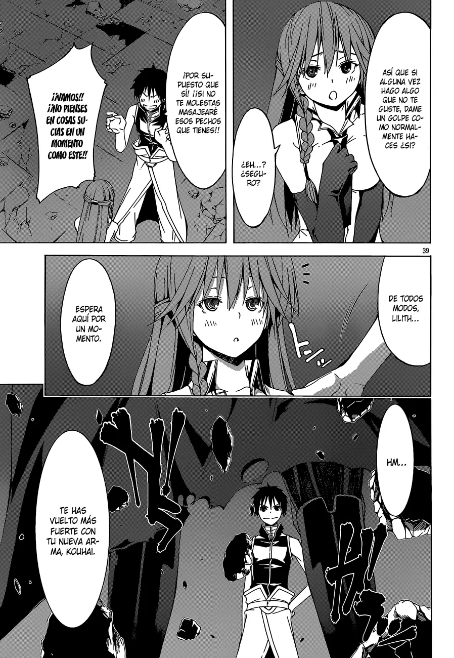 Trinity Seven capítulo 35, página 38