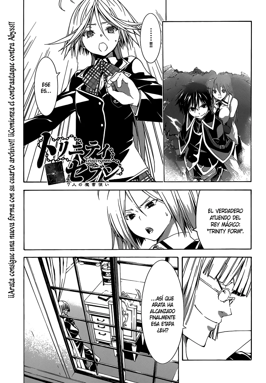 Trinity Seven capítulo 37, página 1