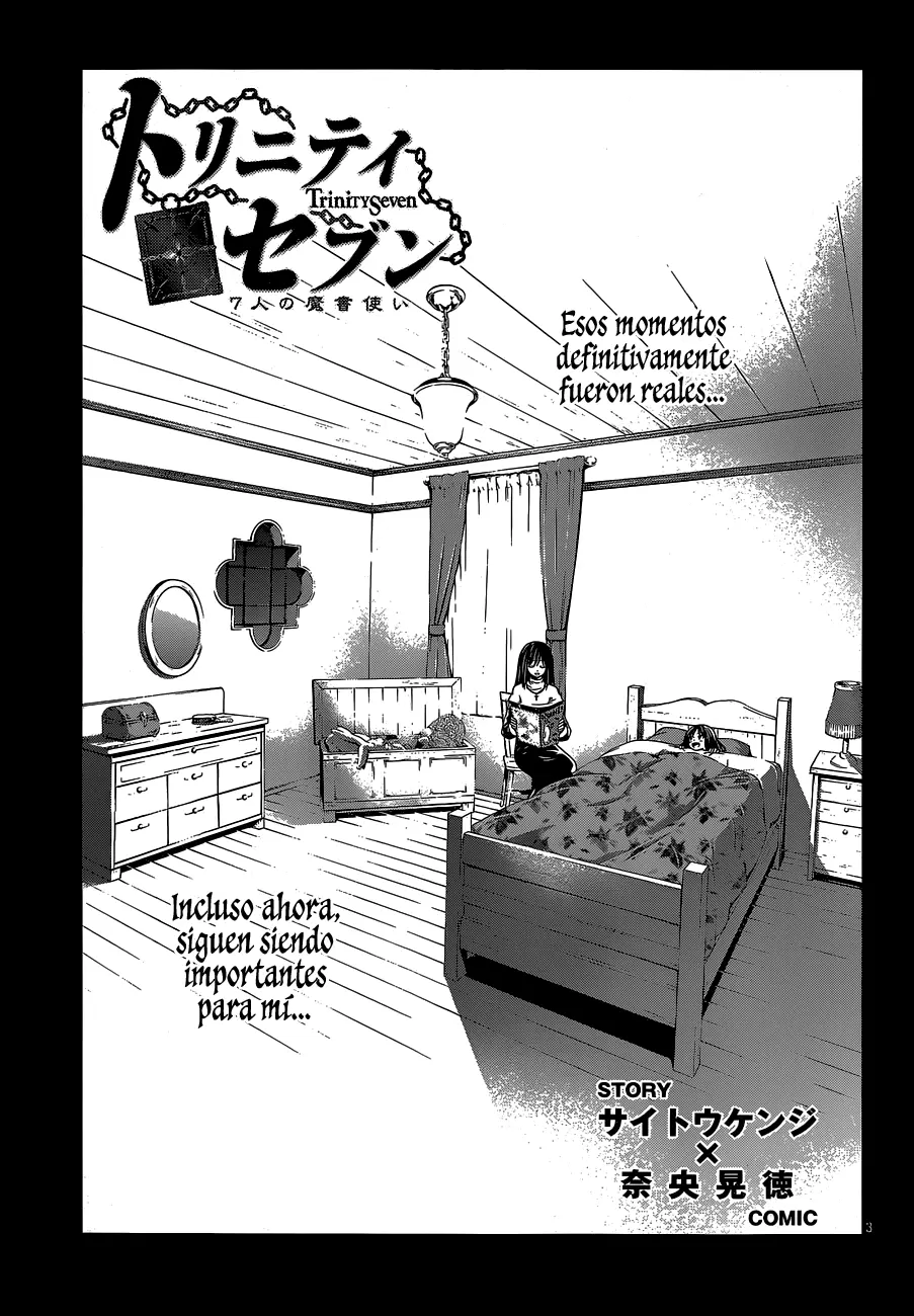 Trinity Seven capítulo 37, página 3