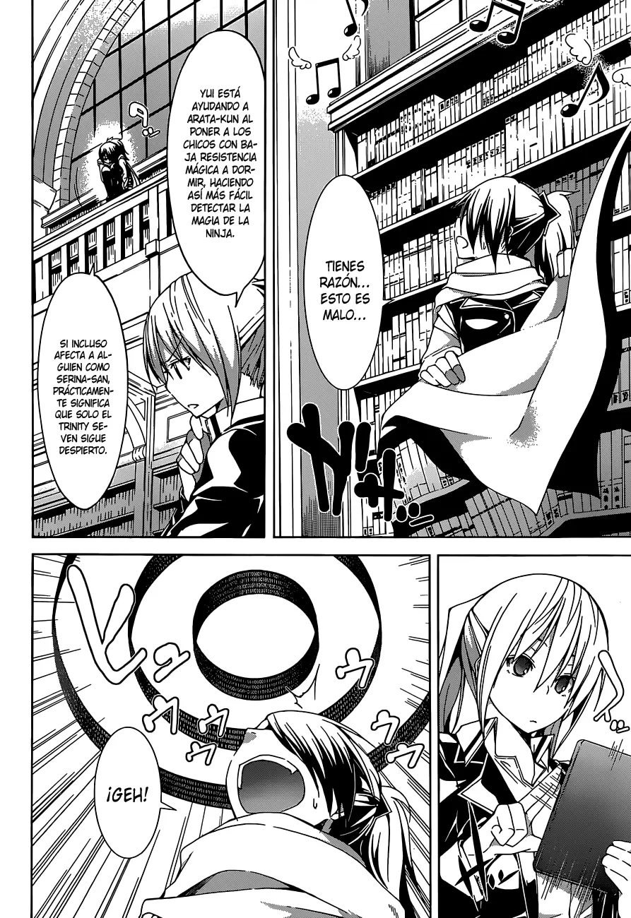 Trinity Seven capítulo 38, página 18