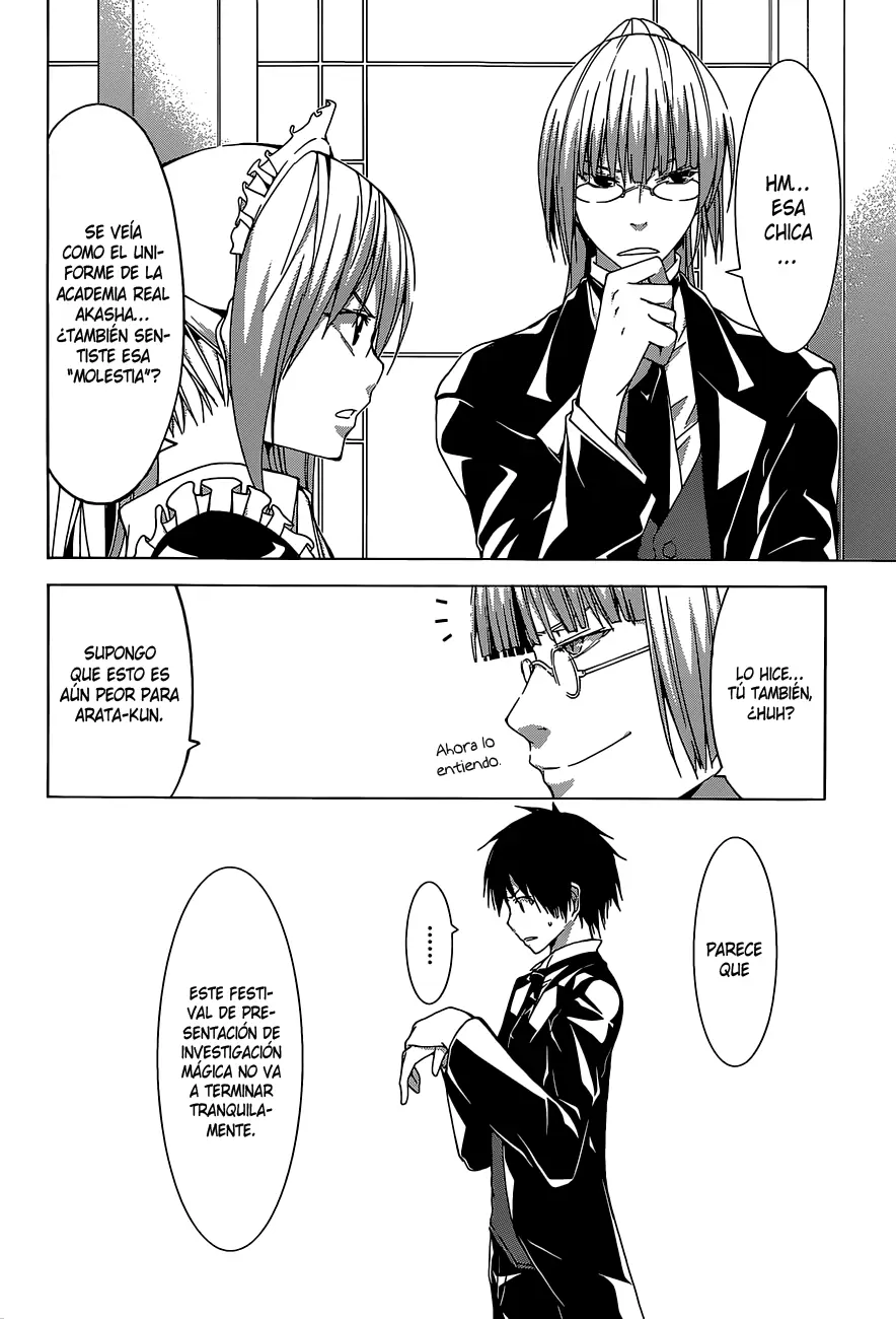 Trinity Seven capítulo 39, página 16