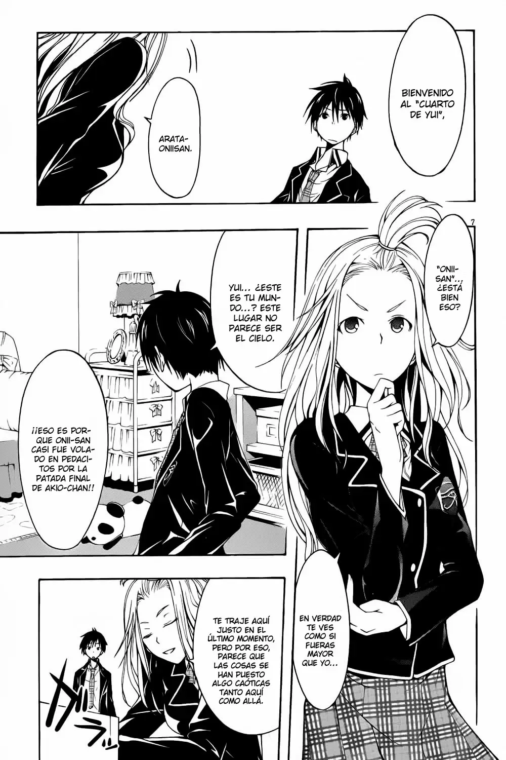 Trinity Seven capítulo 4, página 10